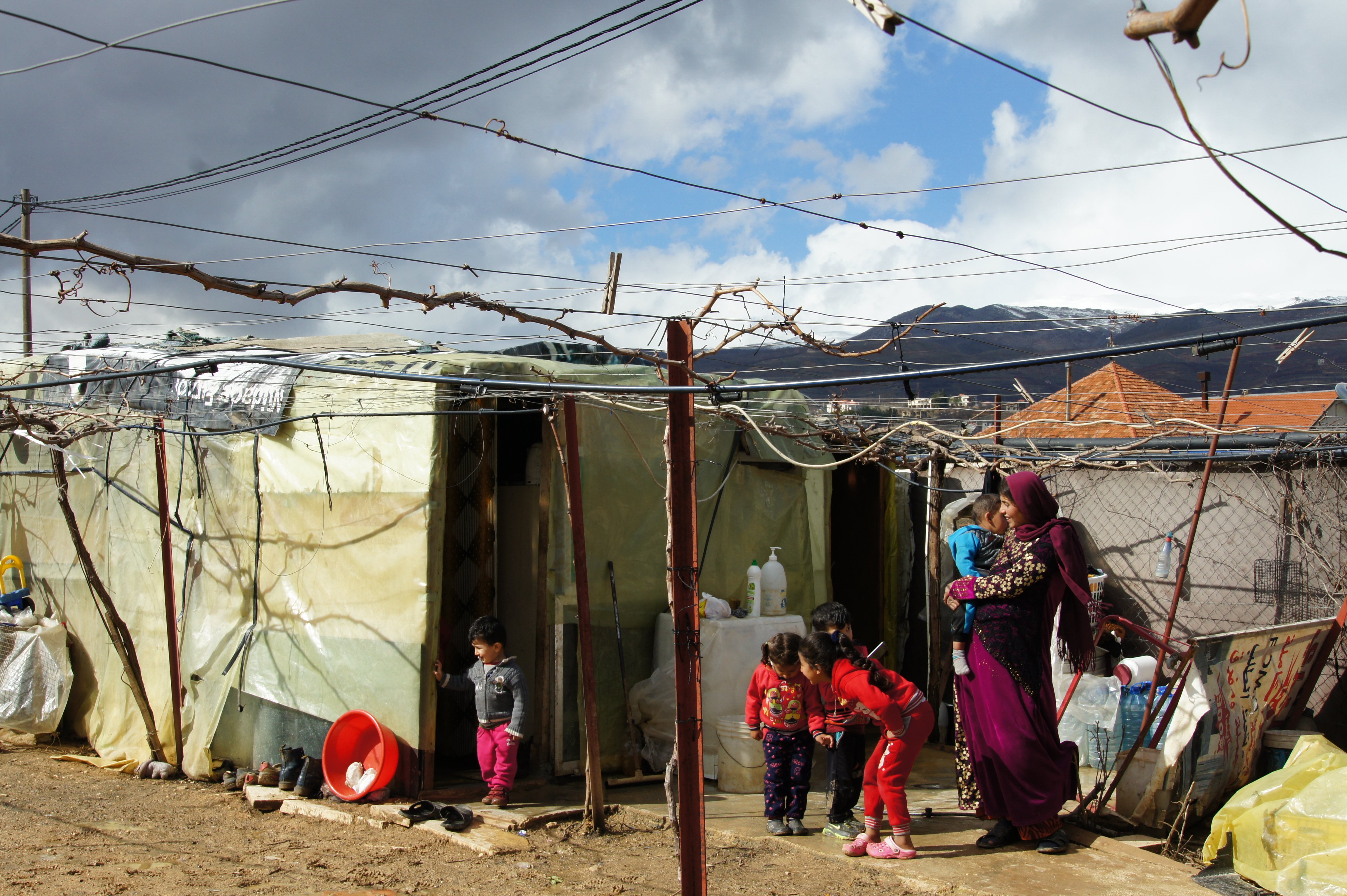 Lebanon Najwas Story 20200129_Family 2_Outside the tent_10_Pic